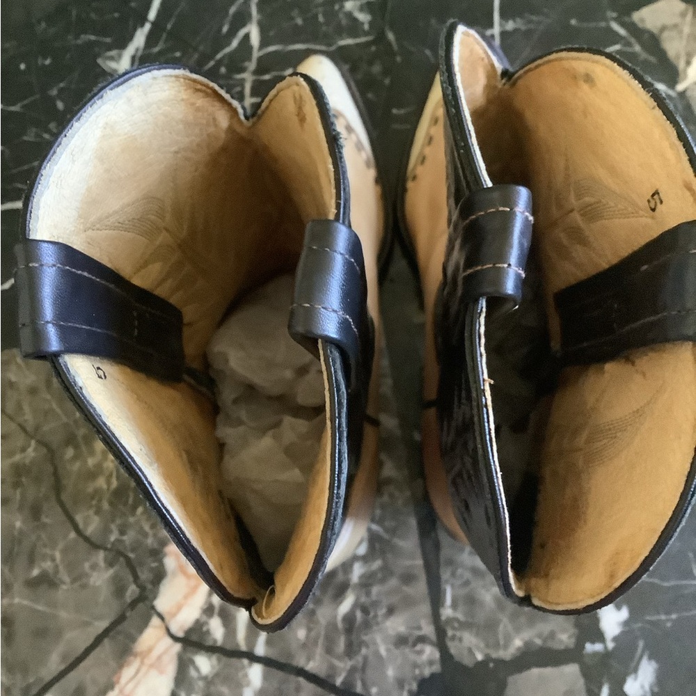 Vintage Tony lama exotic full ostrich quill western women’s cowboy boots sz 9.5 - Picture 6 of 10